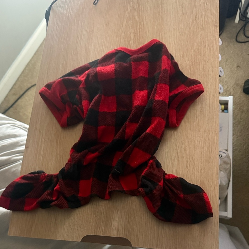 Target Red and Black Plaid Dog Outfit